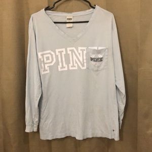 Pink campus tee